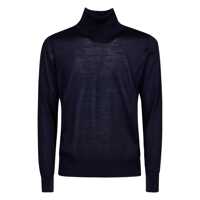 Pulovere HINDUSTRIE SWEATER HMA006F050005 BLUE Barbati