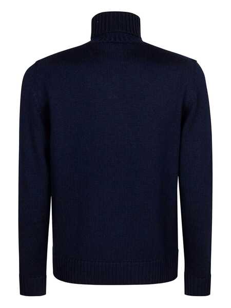 Pulovere HINDUSTRIE HINDUSTRIE SWEATER HMA006F080005 BLUE Blue Barbati (BM 16481280) 2