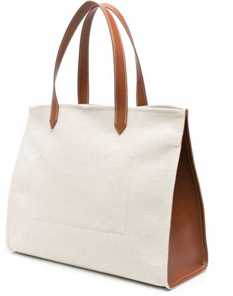 Genti de umar Balmain B-Army Medium Shoulder Bag NATUREL/MARRON Femei (BM 16487595) 3