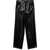 ROTATE Birger Christensen Faux Leather Pants BLACK