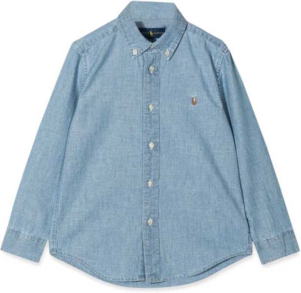 Camasi casual Ralph Lauren Cotton Shirt BLUE Fete (BM 16487745) 2