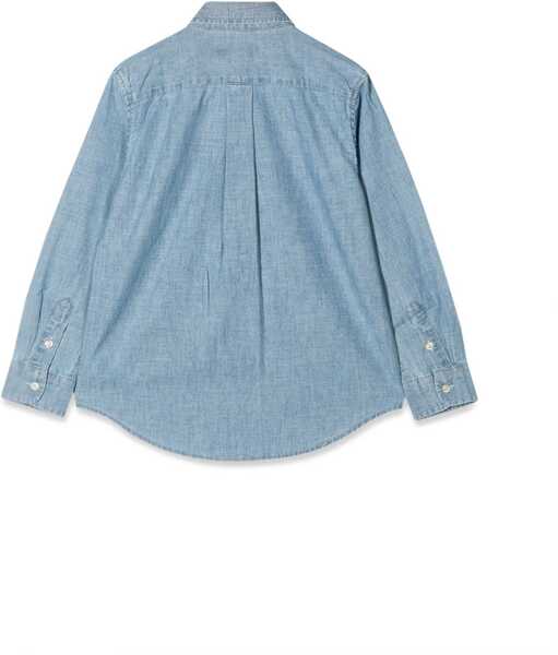 Camasi casual Ralph Lauren Cotton Shirt BLUE Fete (BM 16487745) 3