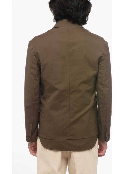 Jachete Dior Cotton Jacket With Vest Brown Barbati (BM 16488159) 2