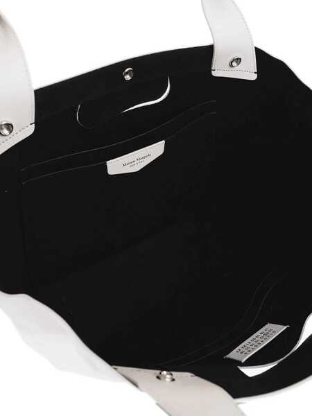 Genti de mana Maison Margiela Vegan Leather Shopper Bag Beige Femei (BM 16488171) 5