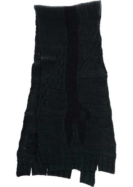 Esarfe Maison Margiela Mm6 Braided Wool Blend Scarf Green Femei (BM 16488189) 3