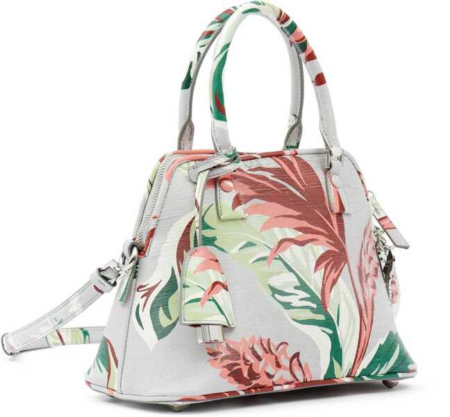 Genti tip postas Maison Margiela Cross-Body Bag With Floral Print Green Femei (BM 16488219) 4