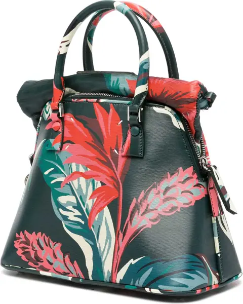 Genti tip postas Maison Margiela Cross-Body Bag With Floral Print Green Femei (BM 16488222) 3