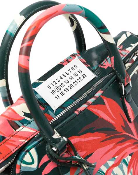 Genti tip postas Maison Margiela Cross-Body Bag With Floral Print Green Femei (BM 16488222) 4