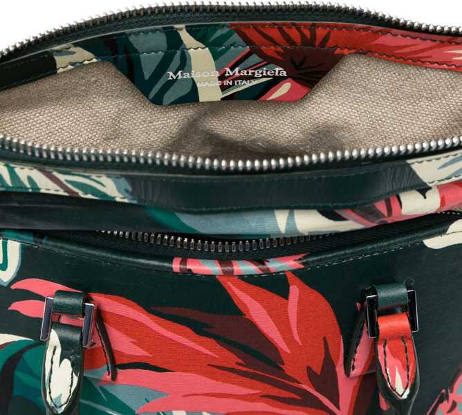 Genti tip postas Maison Margiela Cross-Body Bag With Floral Print Green Femei (BM 16488222) 5