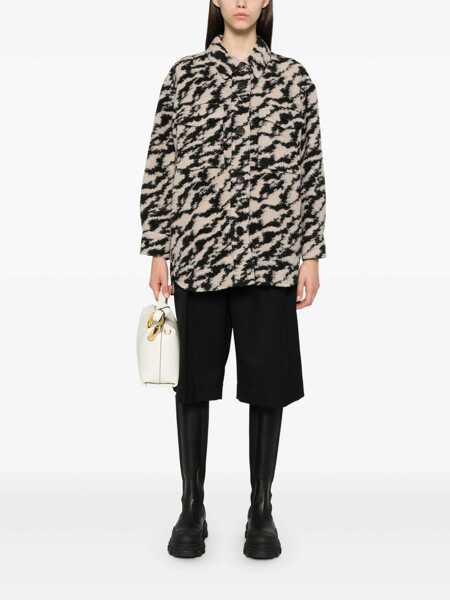 Geci Isabel Marant Isabel Marant toile Harveli Wool Overshirt Beige Femei (BM 16489443) 2