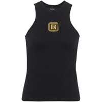 Topuri Balmain Retro Pb Stretch Tank Top Clothing Femei