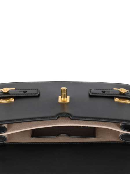 Genti de mana Balmain Balmain Classic Handle S Bags Black Femei (BM 16490916) 5