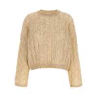 Pulovere Brunello Cucinelli Braided Sweater Femei