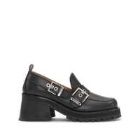 Mocasini Ganni Ganni Loafers With Platform And Buckle