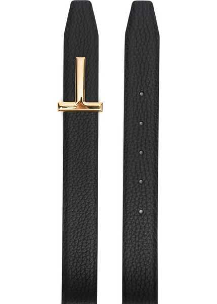 Curele Tom Ford Reversible T Line Belt BLACK Femei (BM 16492632) 2