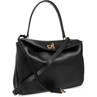 Genti de umar Balenciaga Dama - Genti de umar Balenciaga Rodeo Shoulder Bag BLACK Femei (BM 16492704) - B-mall.ro