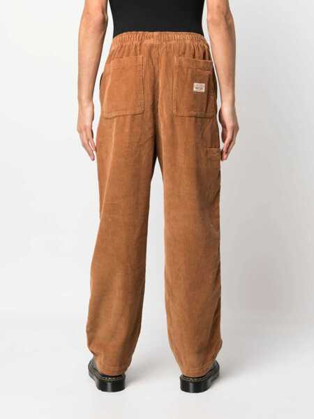 Pantaloni de trening STSSY Wade Wale Pants BEIGE Femei (BM 16492929) 4