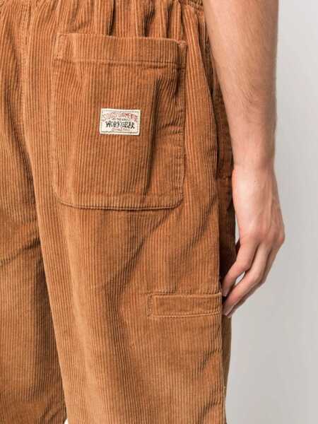 Pantaloni de trening STSSY Wade Wale Pants BEIGE Femei (BM 16492929) 5