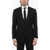 CORNELIANI Virgin Wool 2 Bottons Blazer With Side Vents And Flat Pocket Black