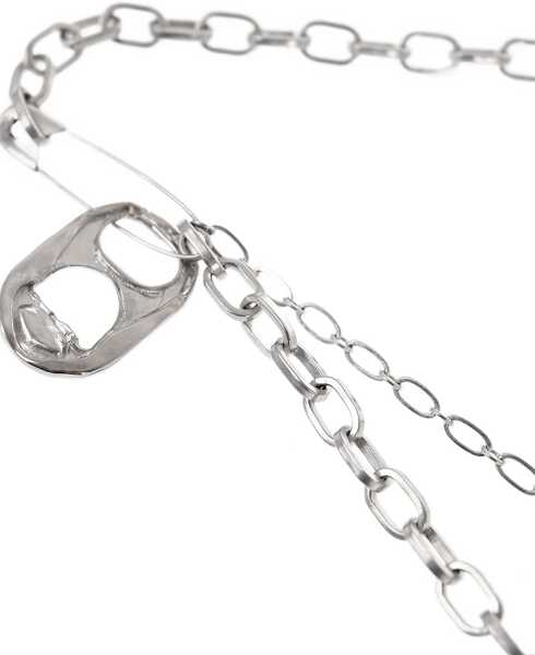 Coliere Maison Margiela Mm6 Pins With Safety Pins And Chains Desing Silver Femei (BM 16493166) 3