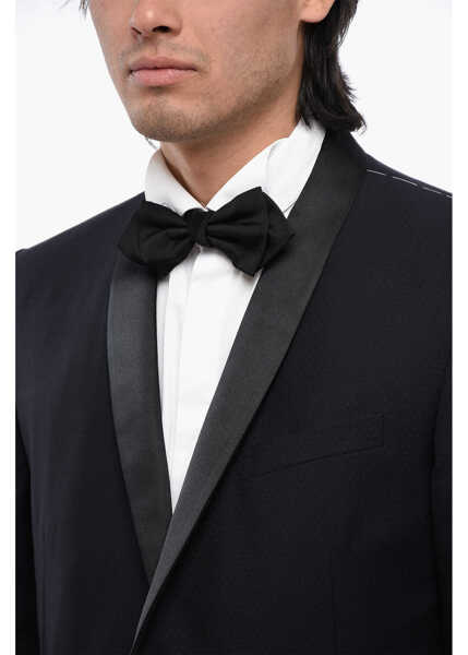 Sacouri elegante CORNELIANI Cc Collection Wool Shawl Lapel 2-Button Academy Cerimo Blaze Blue Barbati (BM 16493193) 3