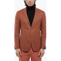 Sacouri Road To Excellence Jacquard Silk Blend Resort Blazer Barbati