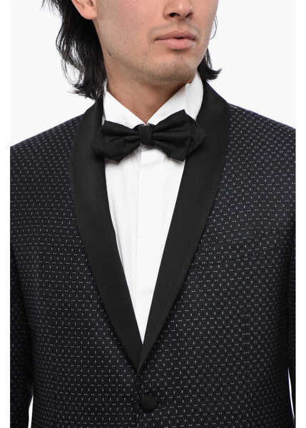 Sacouri CORNELIANI Wool Shawl Lapel 2-Button Academy Cerimo Blazer Midnight Blue Barbati (BM 16493475) 3