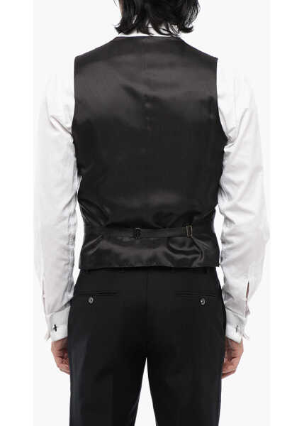 Veste costum CORNELIANI Cc Collection Virgin Wool Reward Cerimonia Double Breasted W Brown Barbati (BM 16493481) 2