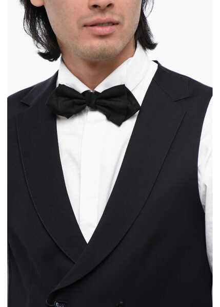 Veste costum CORNELIANI Cc Collection Virgin Wool Reward Cerimonia Double Breasted W Midnight Blue Barbati (BM 16493598) 3