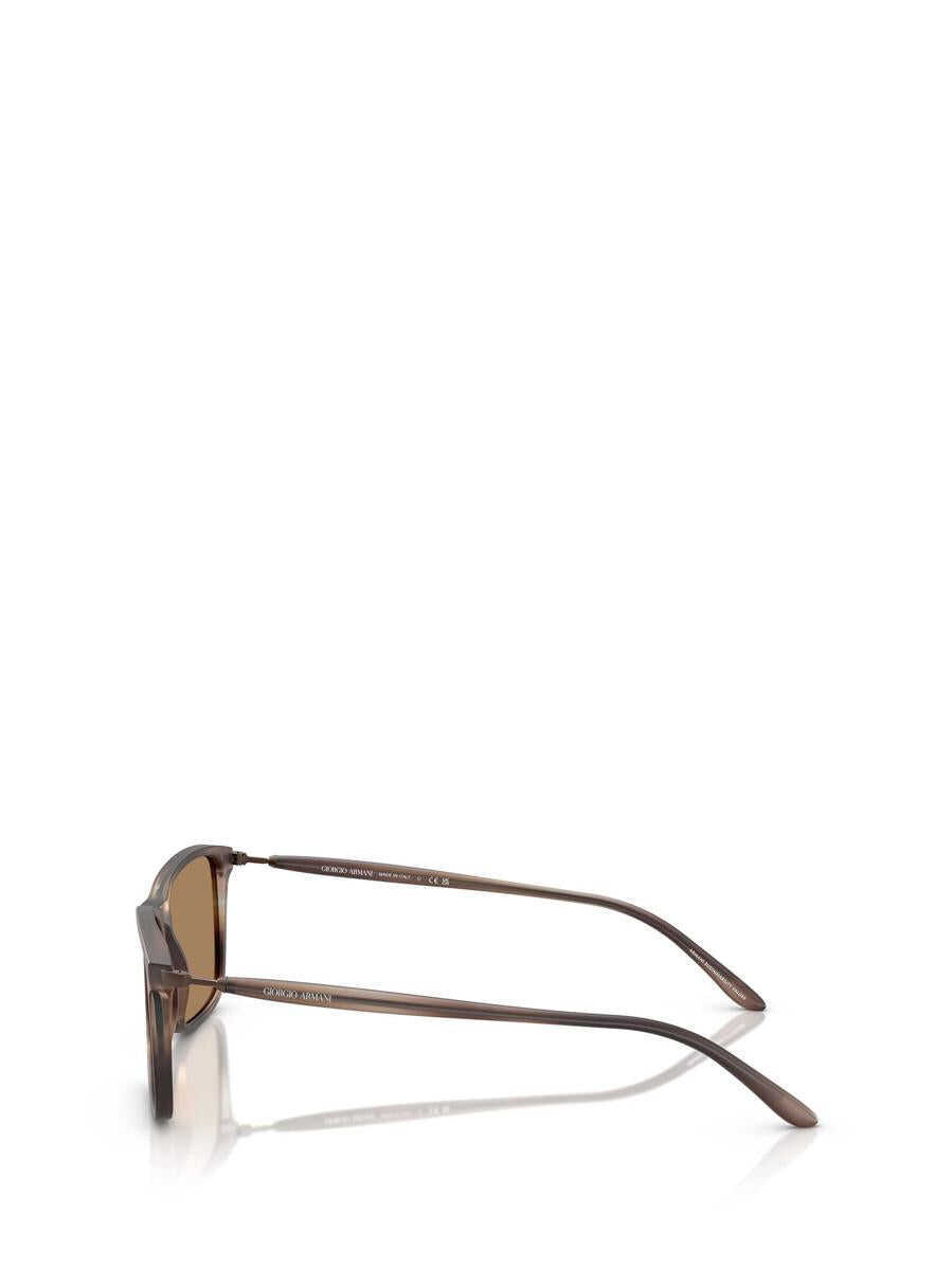 Ochelari de soare Giorgio Armani Giorgio Armani Sunglasses MATTE STRIPED BROWN Barbati (BM 16494063) 3