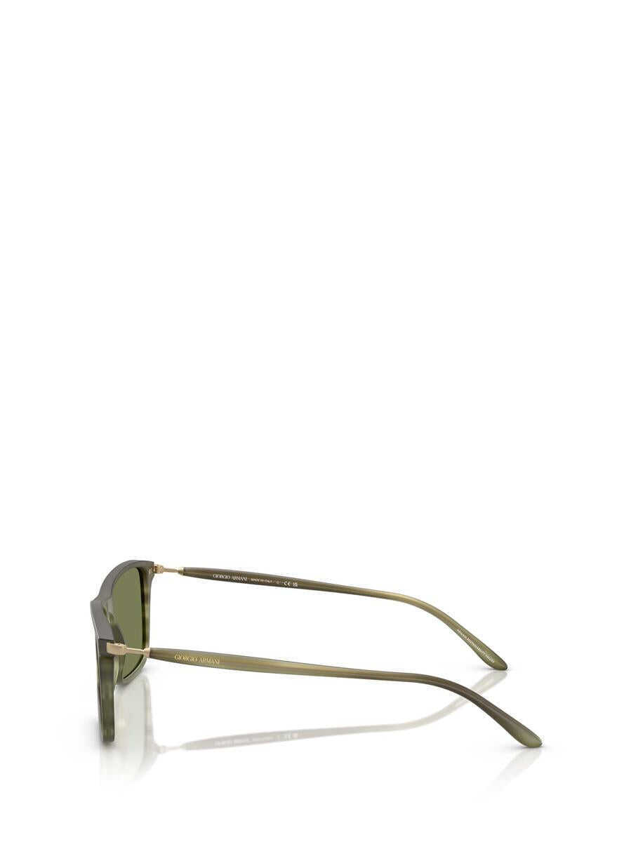 Ochelari de soare Giorgio Armani Giorgio Armani Sunglasses MATTE STRIPED GREEN Barbati (BM 16494066) 3