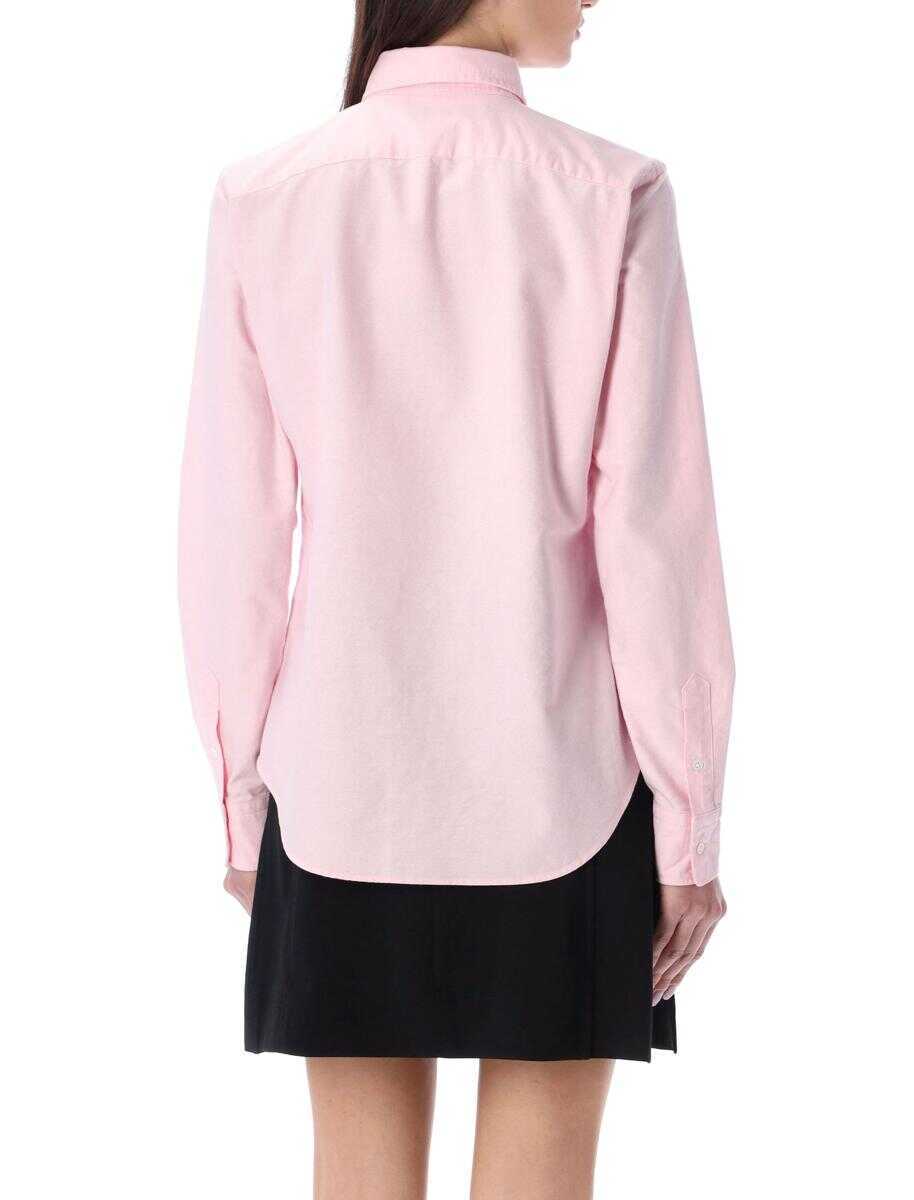 Tricouri Polo Ralph Lauren Polo Ralph Lauren Oxford Cotton Shirt PINK Femei (BM 16494702) 2