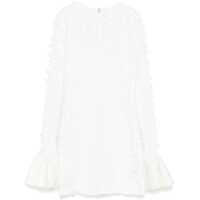 Rochii scurte Short Mesh Dress With Bows Femei