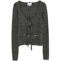 Cardigane Lurex Knit Cardigan Femei