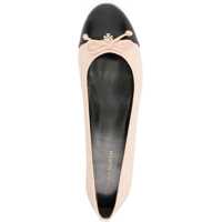 Balerini Tory Burch Dama - Balerini Tory Burch Ballet Flats With Contrasting Toe ROSE PINK / PERFECT BLACK Femei (BM 16498533) - B-mall.ro