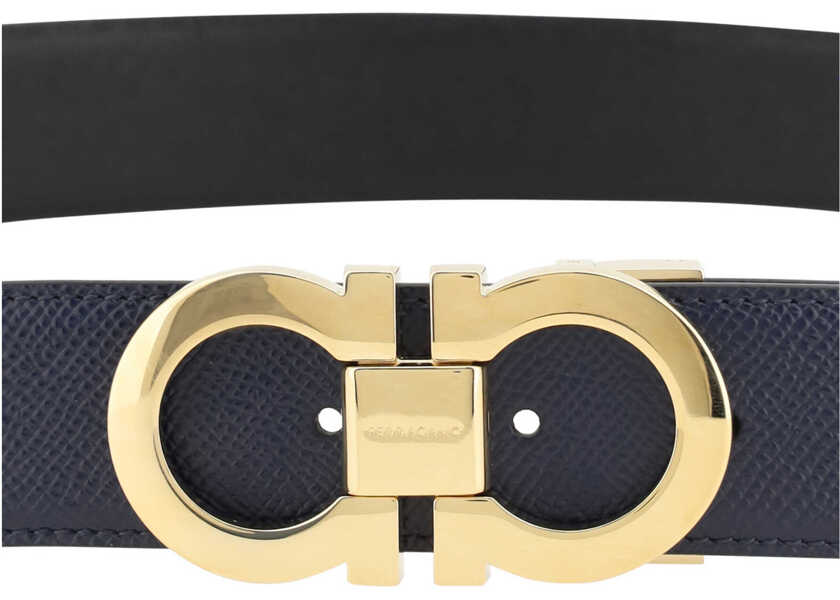 Curele Ferragamo Reversible Belt MIDNIGHT Barbati (BM 16499550) 4