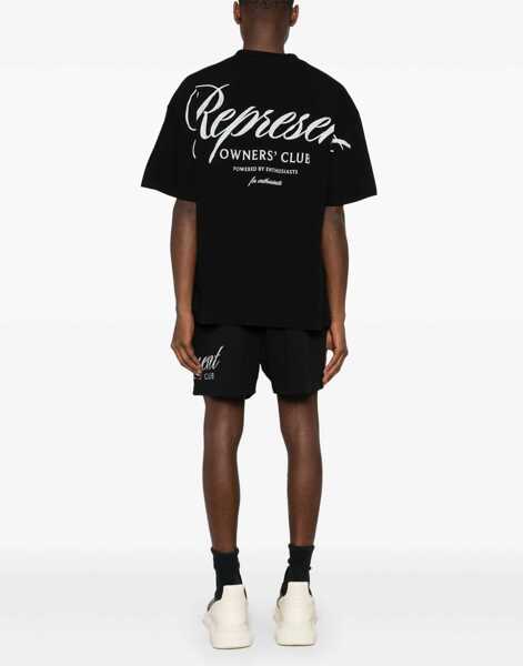 Tricouri REPRESENT Cotton T-Shirt BLACK Barbati (BM 16499595) 2