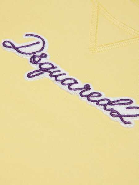 Hanorace DSQUARED2 Sweatshirt BEIGE Fete (BM 16499841) 3