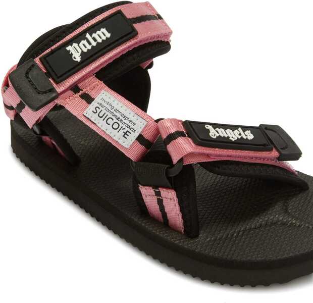 Sandale fara toc Palm Angels Pa X Suicoke Depa2Kids Sandal PINK Fete (BM 16499844) 4