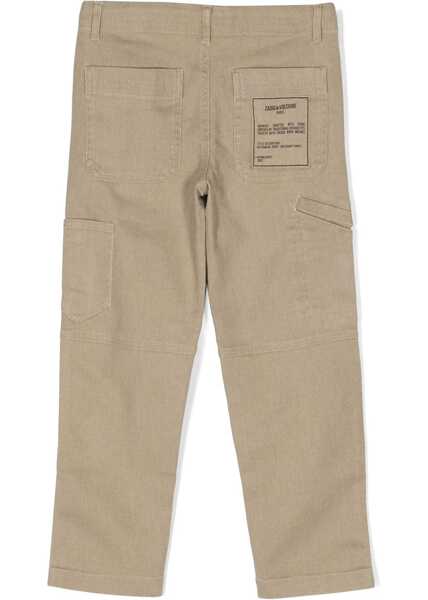 Pantaloni casual Zadig & Voltaire Pants BEIGE Baieti (BM 16499877) 2