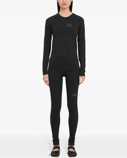 Bluze MM6 Maison Margiela Tops With Logo BLACK Femei (BM 16499970) 2