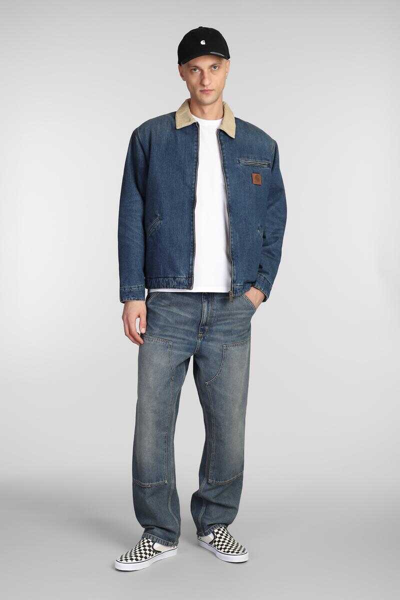 Blugi Carhartt Carhartt Wip Double Knee Pant Jeans BLUE Barbati (BM 16500828) 2