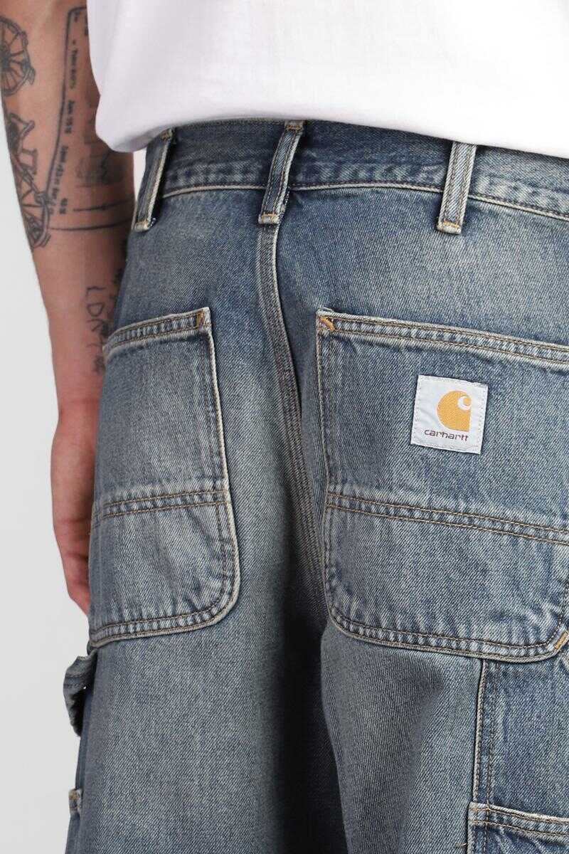 Blugi Carhartt Carhartt Wip Double Knee Pant Jeans BLUE Barbati (BM 16500828) 5