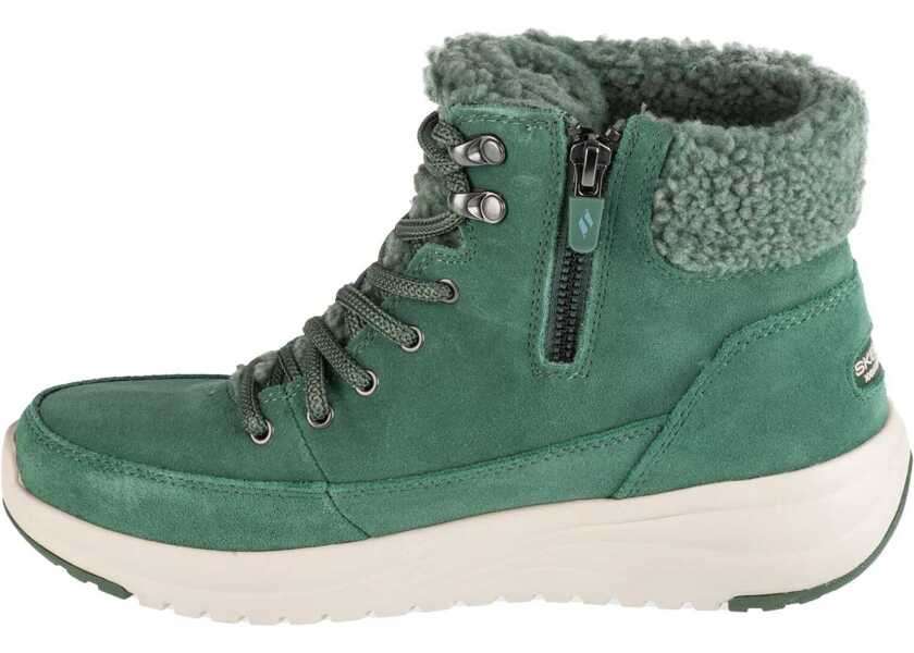 Bocanci de iarna SKECHERS On-The-Go Stellar - Winterize Green Femei (BM 16501836) 2
