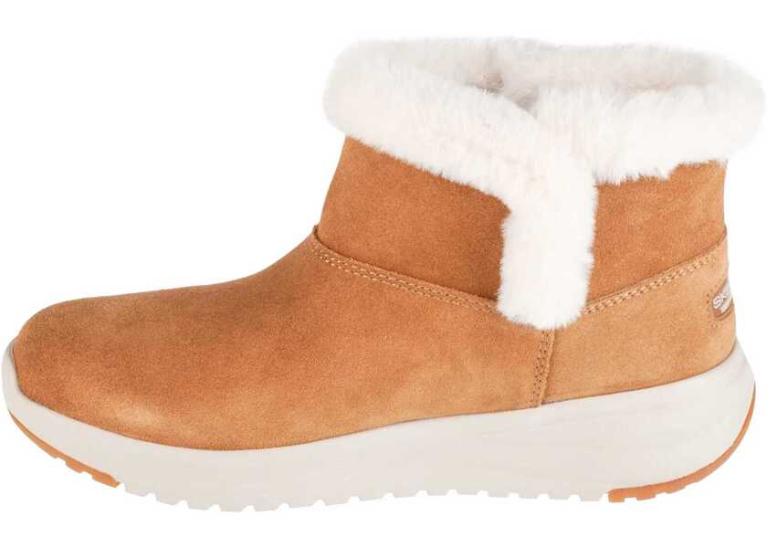 Bocanci de iarna SKECHERS On-The-Go Stellar - Cozy Step Beige Femei (BM 16501842) 2