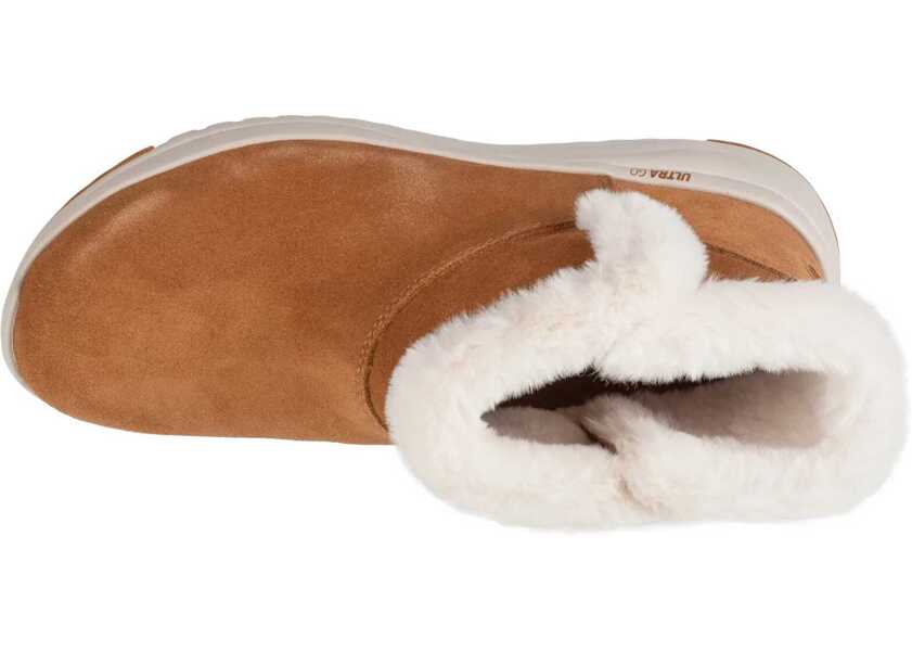 Bocanci de iarna SKECHERS On-The-Go Stellar - Cozy Step Beige Femei (BM 16501842) 3