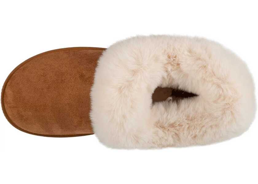 Papuci SKECHERS Cozy Campfire - Winter Nights Brown Femei (BM 16501851) 3