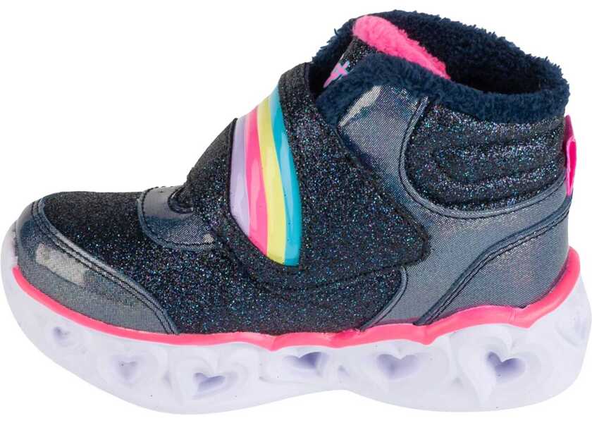 Bocanci SKECHERS Heart Lights - Brilliant Rainbow Navy Fete (BM 16501866) 2