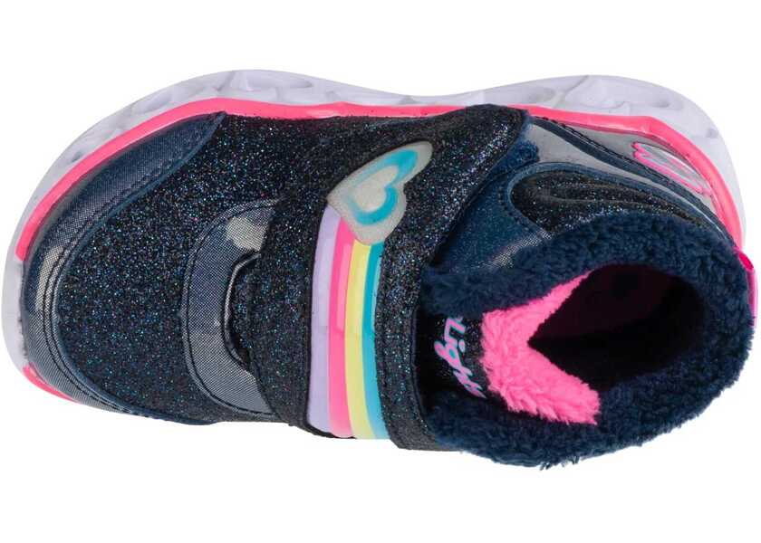 Bocanci SKECHERS Heart Lights - Brilliant Rainbow Navy Fete (BM 16501866) 3