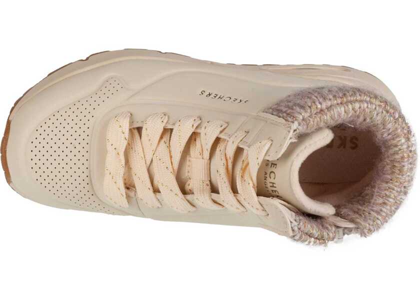 Bocanci de iarna SKECHERS Uno Gen1 - Darling Daze Beige Femei (BM 16501869) 3